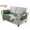 RAPRAP 100% Waterproof Sofa Cover with Side Pockets, 2 Seater