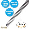 2 Pcs Corer Zucchini Squash Vegetable Stainless Kosa Excavator And