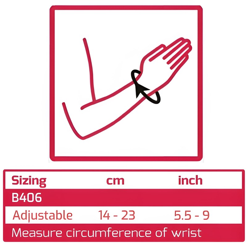 BraceUP Quick Wrap Wrist Support for Carpal Tunnel, Tendinitis and