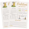 Printed Party Baby Predictions & Advice Cards – Classic Pooh
