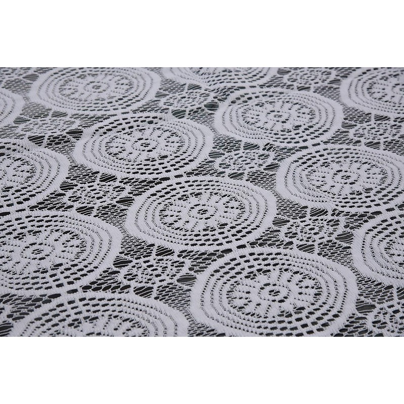 Yellow Weavesâ„¢ Designer Center Table Cloth Net Fabric 40 X
