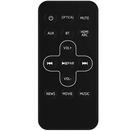 For TCL Replace Remote for TCL Alto 5 TS5000 TS501 Sound Bar / Alto 5+ TS5010 Soundbar