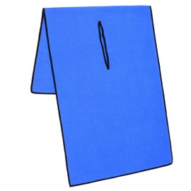 Mile High Life | Pro Tour Caddy Towel | 17” x 40” with 8” Center Slit | Premium Microfiber Waffle Texture (Blue)