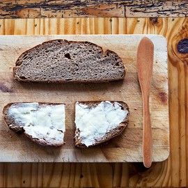 12 Pcs Butter Knife Spreader Wooden Butter Spreader Knife Set, Butter Spatula Bread Butter Convenient Honey Spatula for Peanut Jam Cheese