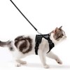LATRAT Breathable Cat Chest Strap Cat Leash Reflective Cat Harness