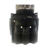 Kozuchi KNR-13MBK Worktime Radical Waist Bag, 2 Tiers, Universal Type,