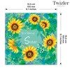 Twizler Sister Birthday Card - Sunflowers Floral - Happy Birthday