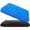 Gel Seat Cushion for Long Sitting, Double Thick, Pressure Relief