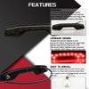 FACAILAHA ATV Smoked LED Tail Lights Assembly Brake Taillights Compatible