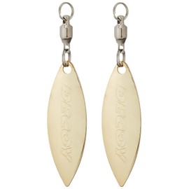 Katsuichi BL-6G Rolling Blade, Willow Leaf, Gold #3