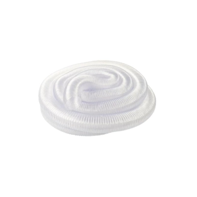 Manguera Flexible de PVC, 2 Pulgadas x 3 Metros, Transparente,