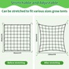 yeestone Trellis Netting, 2 Pack Scrog Nets with 8 Hooks,