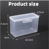 DACUAN 8 boxes poker storage box, clear plastic game card