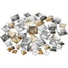 Rhinestones, Size 6 + 9 + 12 mm, Silver Tones,