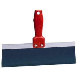 6 Pack Wal-Board Tools 88-004 12" x 3" Blue Spring Steel Blade Taping Knife with Plastic Handle (EK-12)