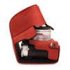 MegaGear MG1699 EVER READY RED REAL LEATHER CAMERA CASE COVER