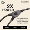 2 Way Power Splitter and 3' Extension Cord - 3