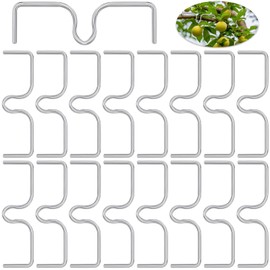 Fruit Tree Branch Puller Tying Machine Farm Tools Tree Branch Spreader Puller Tree Branch Shaping Tools New Plum Tree Open Angle Pull Branch Stereotyped Branch Bending Tool (16pcs-5.3in)