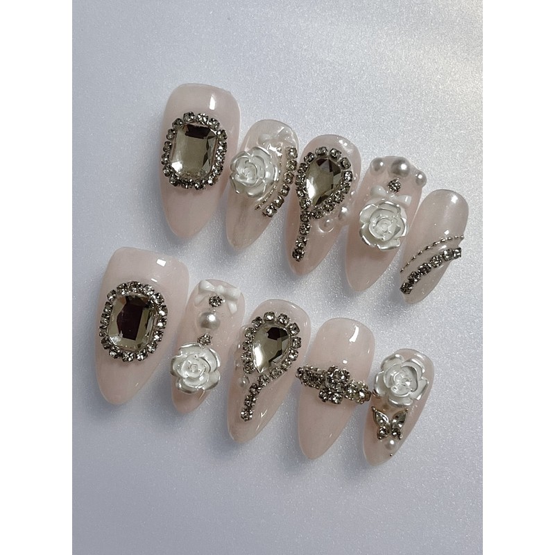 Nor Handmade Nail Tips - Square / 노르 수제네일팁 -