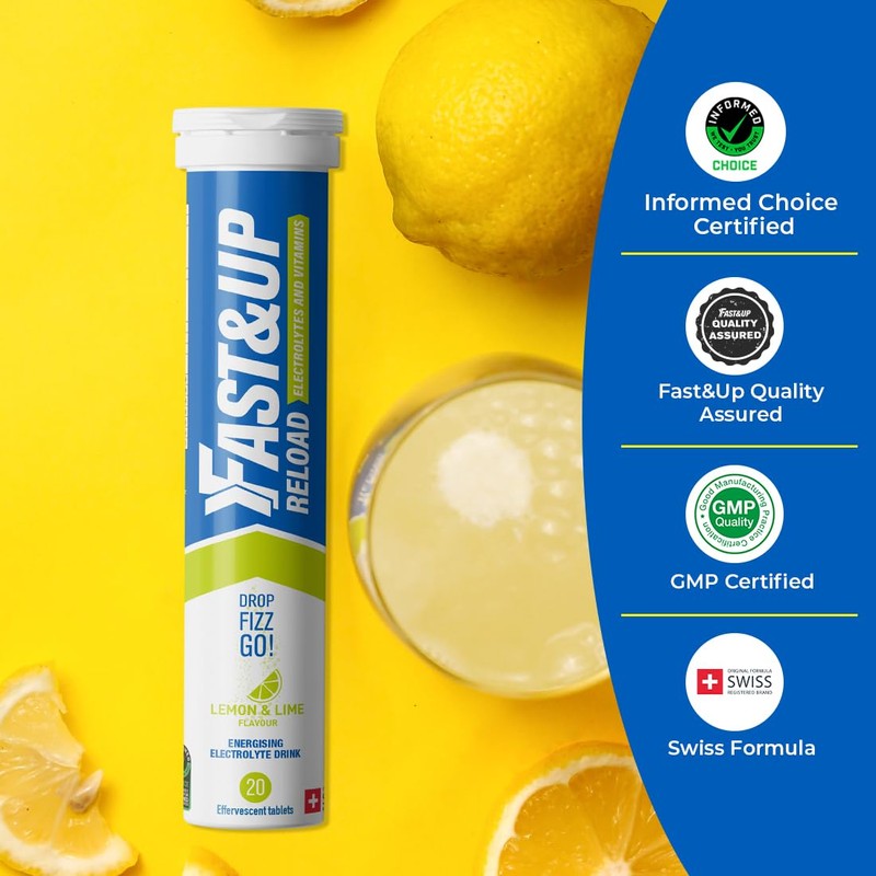 Fast&Up Reload – Lemon & Lime - Instant Electrolytes &