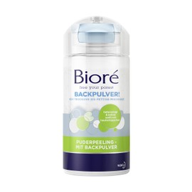 Biore Deep Cleansing Powder Scrub - 2 x 125 g - With Baking Soda - pH Neutral Cleaning - Ideal for Dry to Oily Combination Skin - Dermatologically Tested