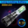 X.store 900000LM Powerful LED Flashlight Rechargeable Super Bright Work Tactical
