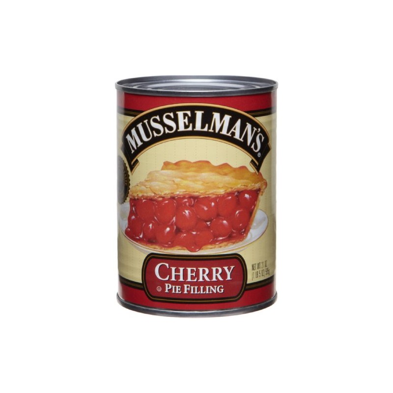 Musselman's Cherry Pie Filling, 21 -Ounce Cans (Pack of 6)