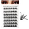 280Pcs Lash Clusters - D Curl Extensions Individual Lashes Mix