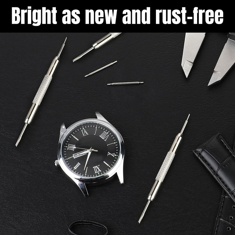 CYMYGS 2Pcs Watch Link Removal Kit, Watch Spring Bar Pin