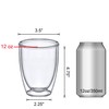 Amazing Abby Andes 12-Ounce Insulated Tumblers (Set of 4), Double-Wall