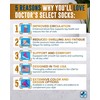 Doctor's Select Copper Plus Size Compression Socks Wide Calf -