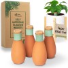 Azen Garden Ollas Plant Watering Globes - Terracotta Self Watering Planter Insert - Water...