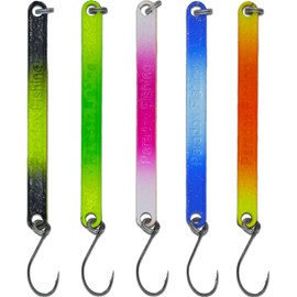 Paradox Fishing Trout Stick Spoon Set I 5 Spoons 1.7 g I Thunder Stick Trout Bait Set for Trout Fishing Trout Dough Trout Bait - Spoons Trout (1.7 g)
