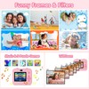 ASTGMI Kids Camera,Kids Instant Print Selfie Camera for Girls,1080P HD