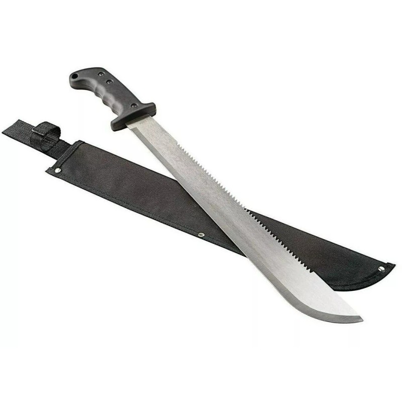 Gordon 57951 18" 3cr13 Stainless Steel Blade Machete w/ Saw