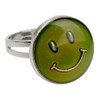 Smiling Mood Ring Band Adjustable Size