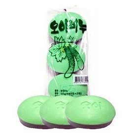 Jaewoo Cucumber Regular Soap 3p Face Wash Soap Face Wash Soap beauty expenses 2ea