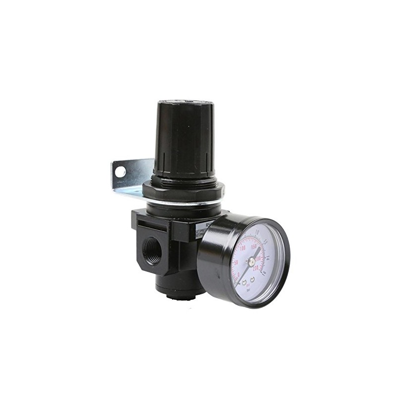 3/8" NPT Heavy Duty Regulator with Gauge Replacement For Air