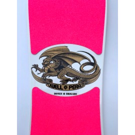 Black Diamond Die-Cut Style Grip Tape for Powell Peralta McGill series 15 Re-Issue - Pink