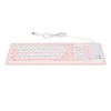 Foldable Silicone Keyboard 103 Keys USB Wired Silicon Foldable Waterproof