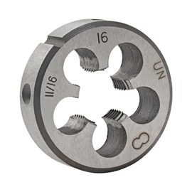 Aceteel 11/16"-16 UN Round Die, Right Hand Machine Thread Die 11/16 x 16 UN