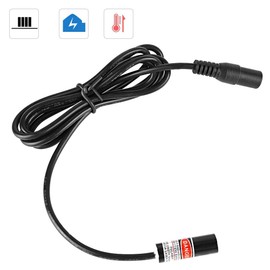 650nm Cross Line, Diode Module Cord Crosshair Laser Head Head Red Laser Human Protection 2.8 5V