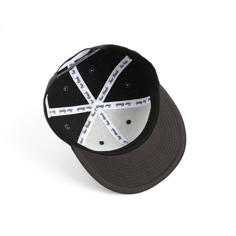 True Heads Eastside Black Snapback Baseball Cap