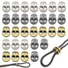 LIANGQI Pack of 30 Spring Cord Locks with 2-Hole Practical