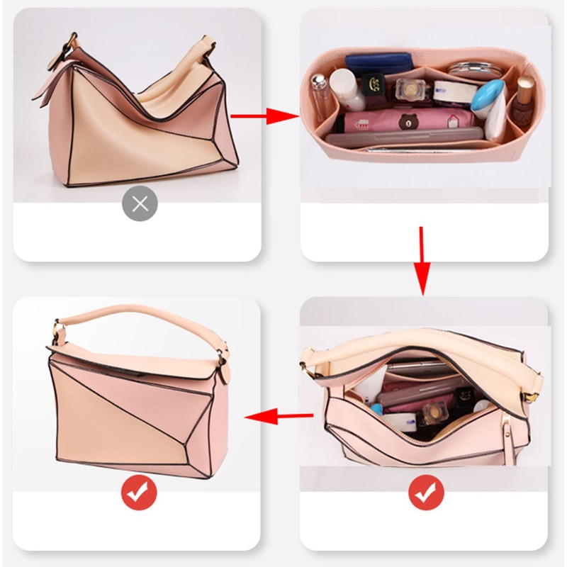 Lckaey Purse Organizer for loewe puzzle bag organizer small puzzle