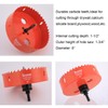 JIECHENG Carbide-Tipped 6 Inch Hole Saw with Dust Bowl for