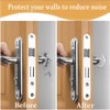 6pcs Door Stopper, Clear Rubber Feet Pads, Self Stick Noise