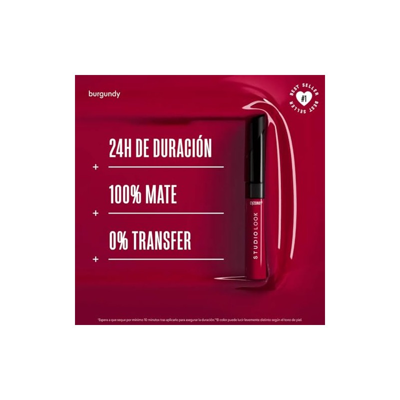 Cyzone Studio Look Labial Líquido Mate 6 ml – Larga