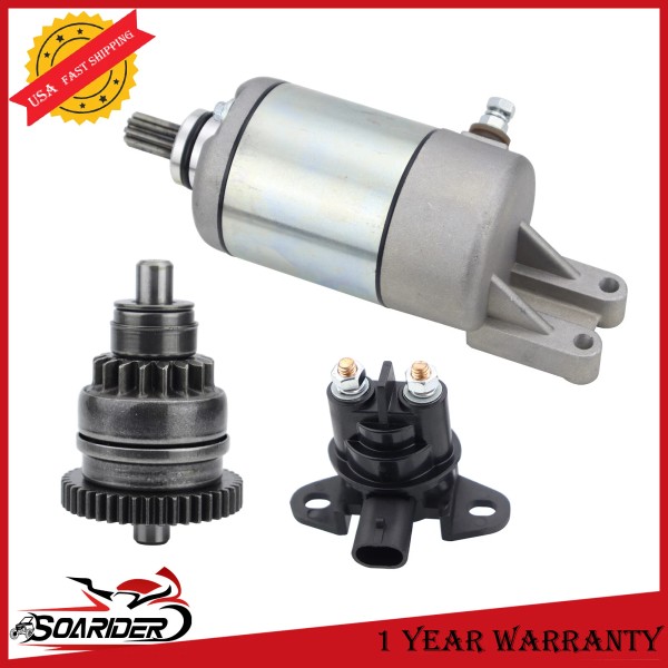 Soarider 18823 Starter For Can-Am Defender HD5 All Models 2017-2021