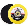 LotFancy 5 Inch Hook and Loop Backing Pad, Pack of